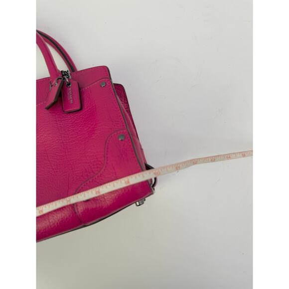 Coach Mini Mercer 24 Satchel - Pink Grain Leather - Picture 5 of 7
